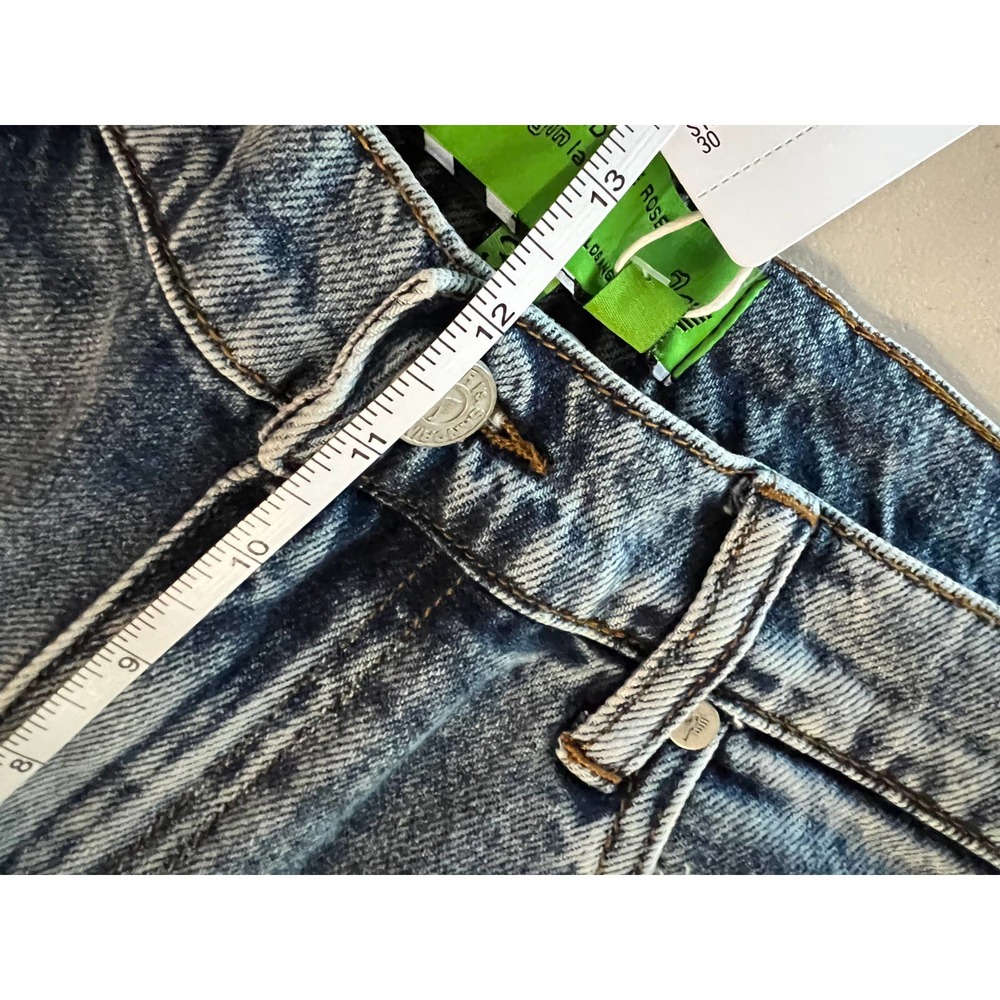 FREE PEOPLE NWT WOMEN'S 30 FREE "THE VIRGIN LABEL" DISTRESSED STRAIGHT LEG JEAN - Picture 8 of 9